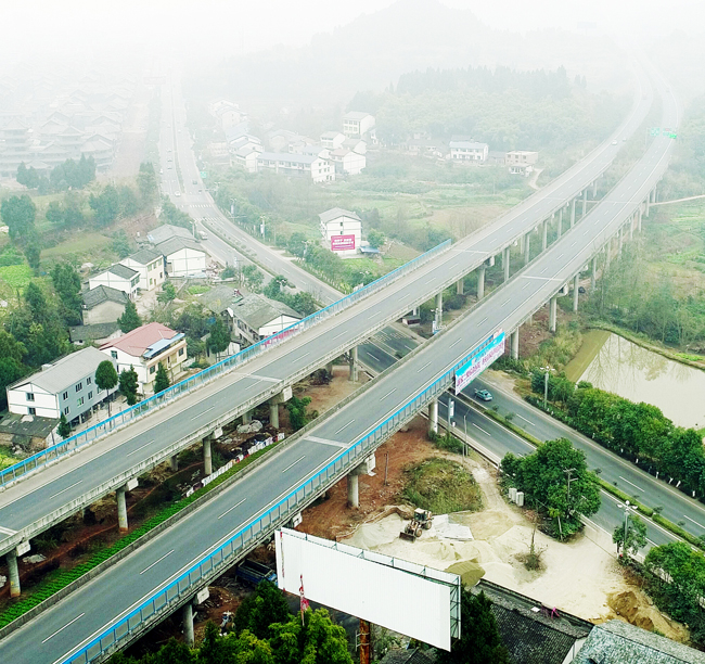 2010年-蘭州至海口高速公路廣元至南充段路面...