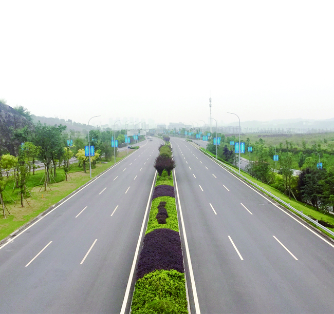 重慶一橫線（張家粱立交至代家山立交）道路工程