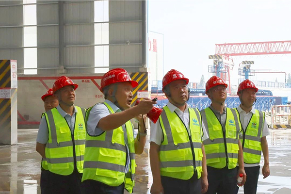 川交公司黨委書記、董事長杜江林赴成德鐵路S11線自動上料拌合站及成德線土建5工區(qū)項目指導工作
